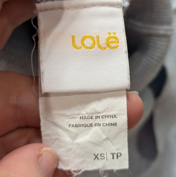 Lole light blue long sleeve turtleneck sweater dress XS - Picture 8 of 9